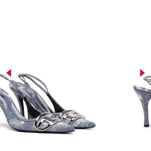 diesel denim heels for sell